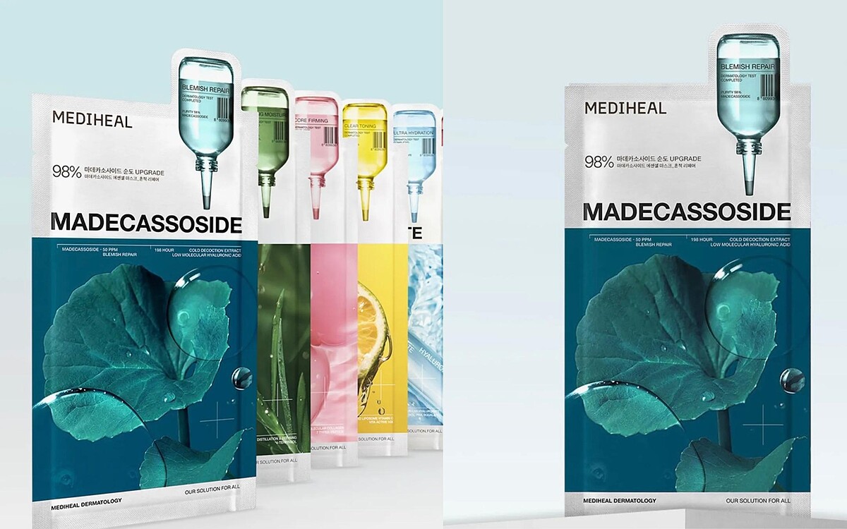 MEDIHEAL 積雪草苷精華面膜，10入 NT652