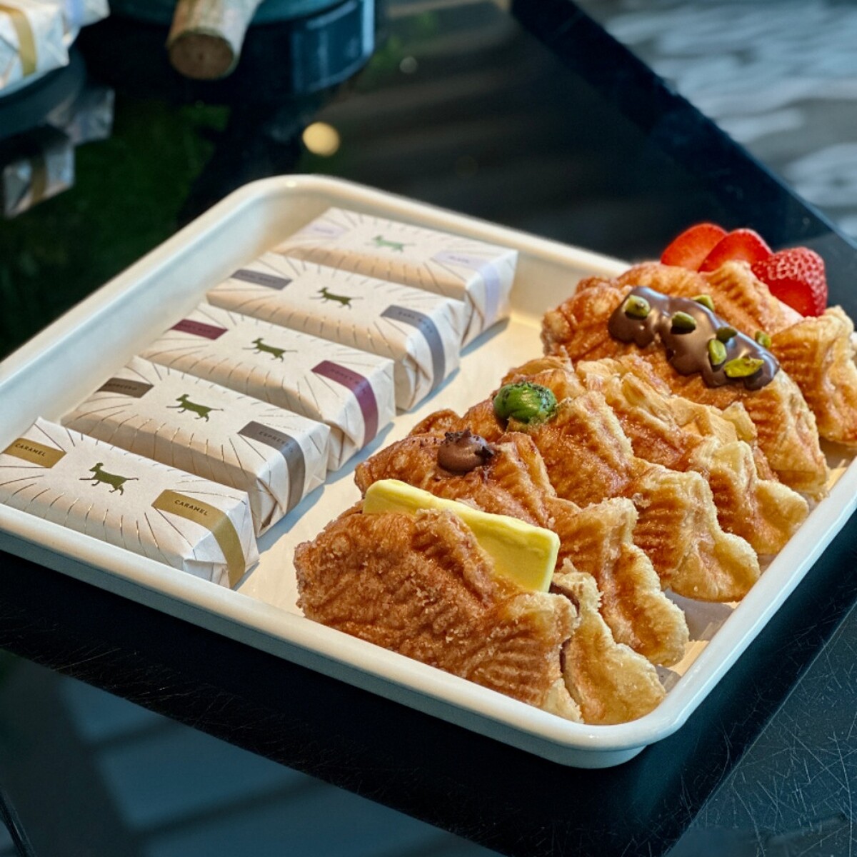 實際開箱「鯛魚燒界愛馬仕」Les Amis Honnetes