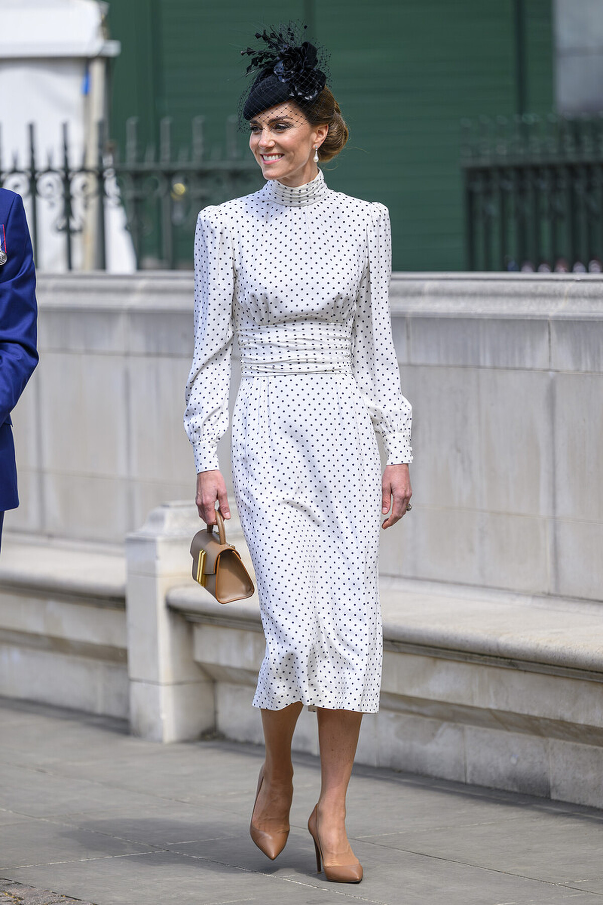 凱特王妃的波點洋裝造型