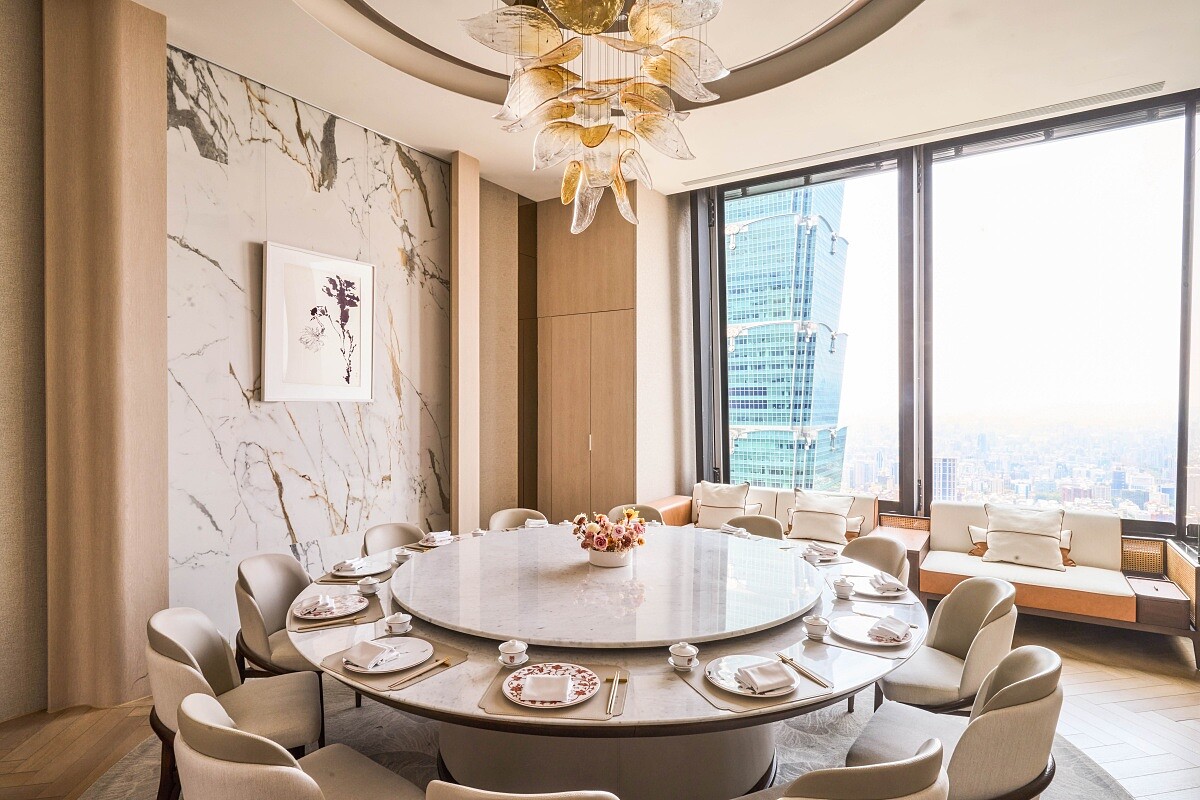 「川雅」包廂空間。