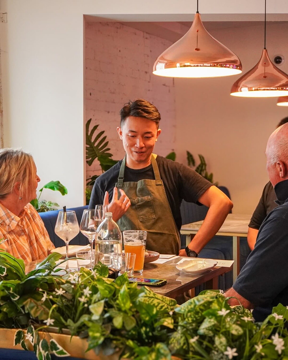 行政主廚蔡慈偉來自中餐廚藝背景。