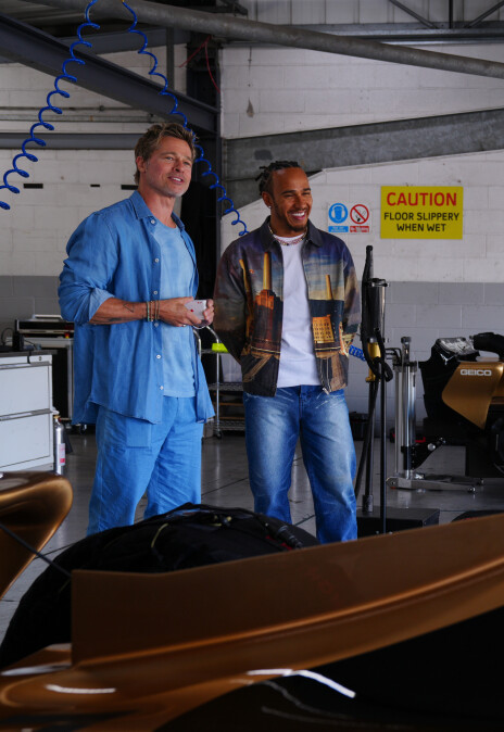 《F1電影》中，布萊德彼特飾演的賽車手桑尼海耶斯