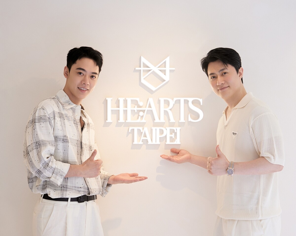 (左) HE:ARTS台灣執行長Eric、 (右)HE:ARTS品牌創辦人暨明星髮型師白興權。