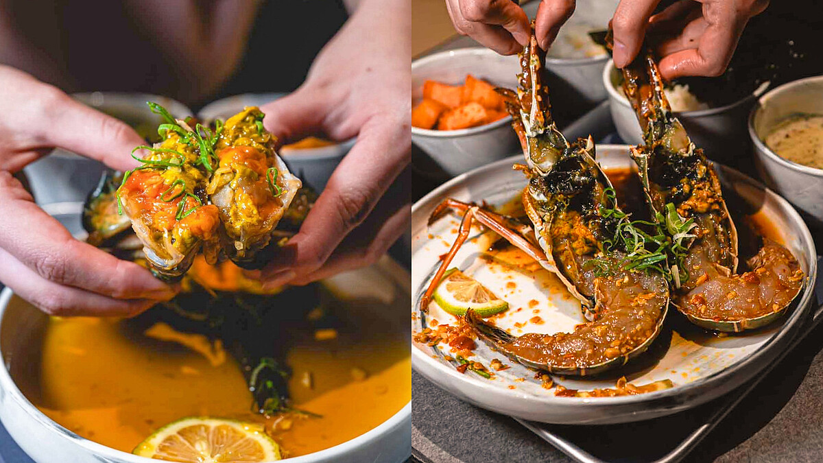 春大直新品牌「味爵」登場！台式生醃醬蟹、高粱龍蝦太銷魂，老饕吃貨必訪