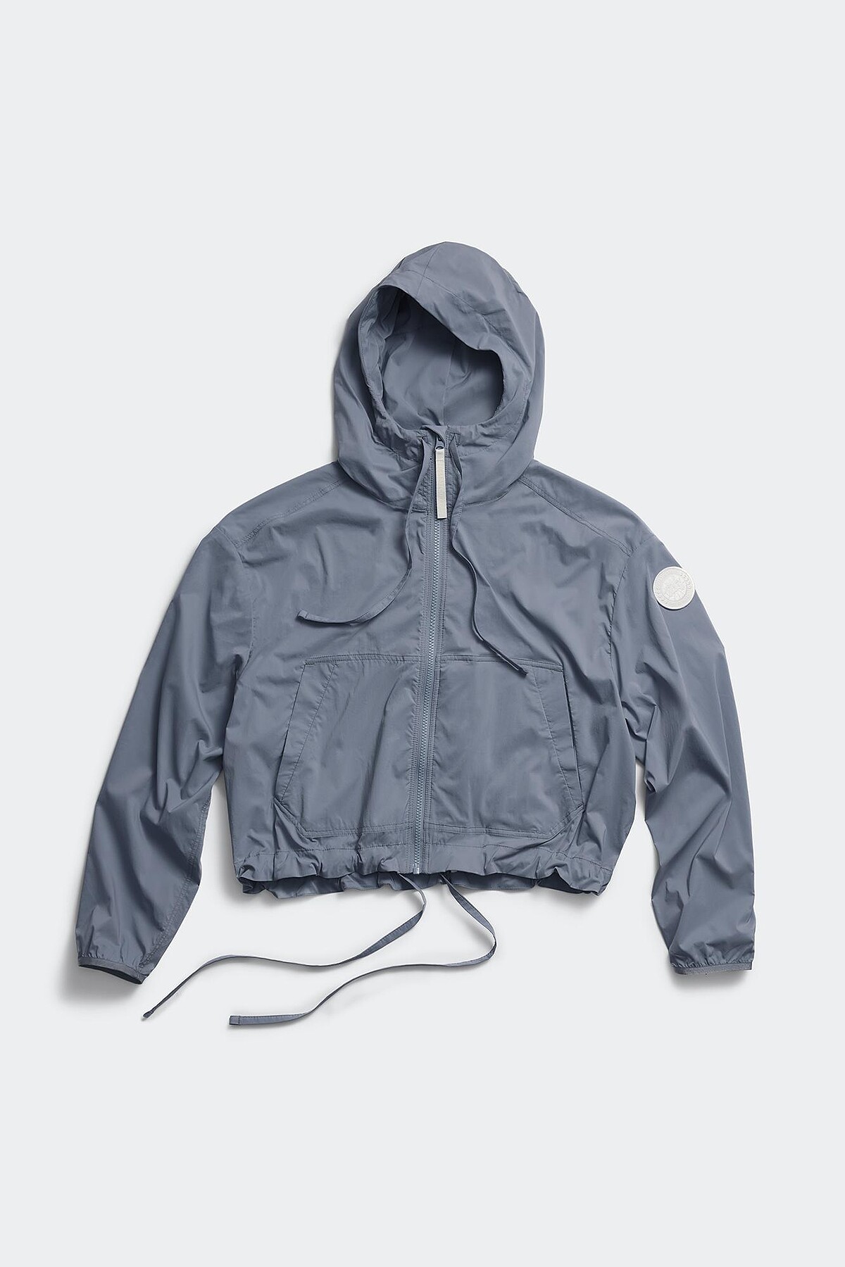 【Canada Goose】 Kaslo 短風衣-女款-靜氧藍-$24,200 NTD