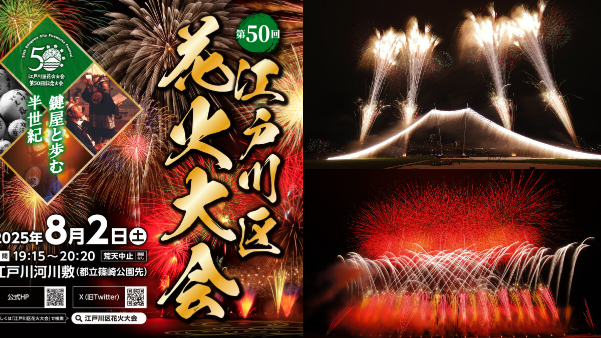 2025江戶川區花火大會，Photo／www.city.edogawa.tokyo.jp