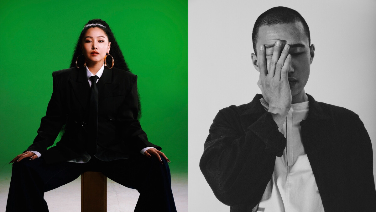 鄭雙雙（左）、someshiit 山姆（右）