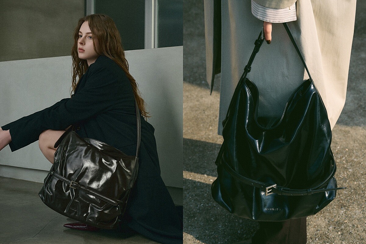 ELLY 設計師系列 0817皺摺軟包(頭層皮) NT.3,680