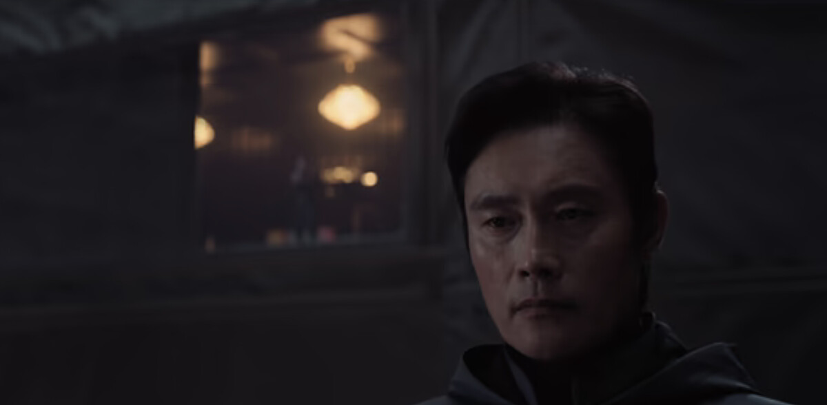 黃俊昊質問黃仁昊為何進行魷魚遊戲，卻未獲得任何回應。