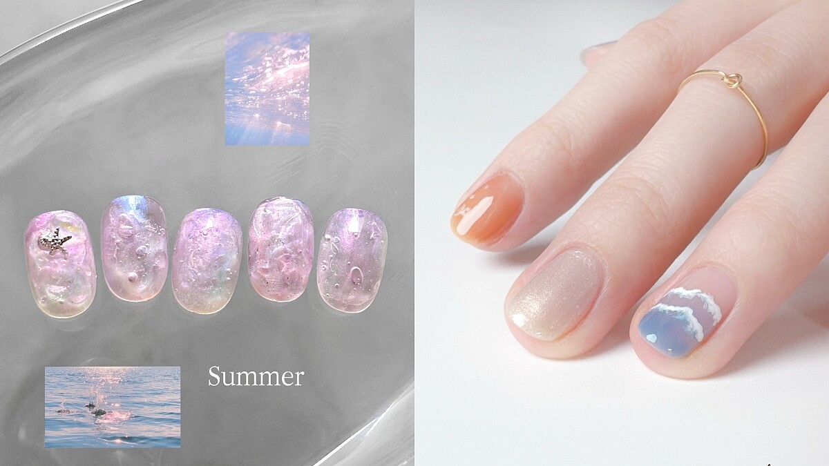 2025美甲推薦「海洋美甲」!25款範本暑假必做,讓指尖踏上海島之旅