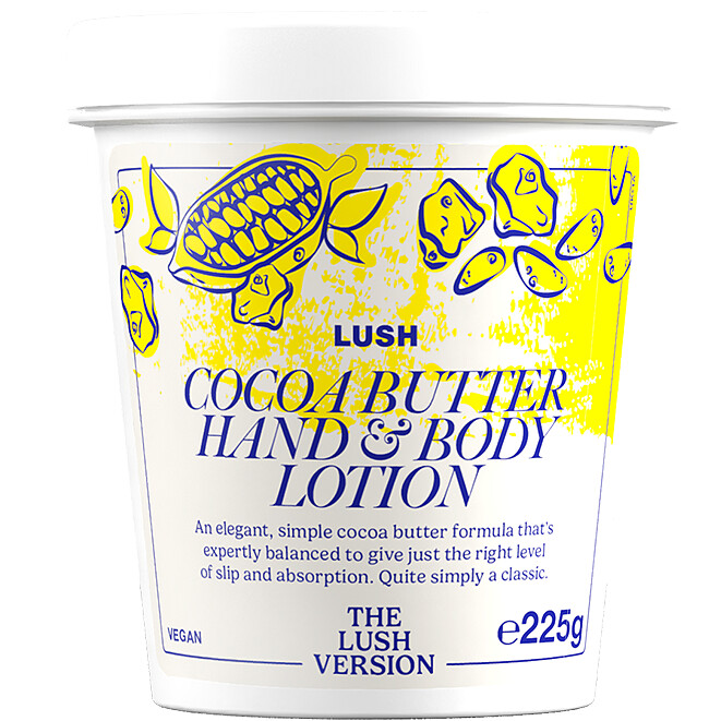 LUSH可可脂潤膚乳225g，NT1,150