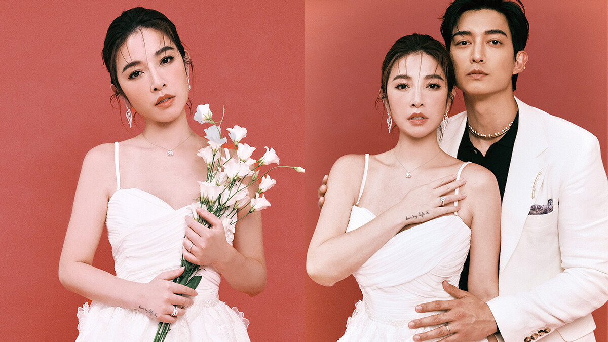 Wedding封面人物｜Love Is in the Air，許維恩Ｘ王家梁：「願意享受就有愛」。