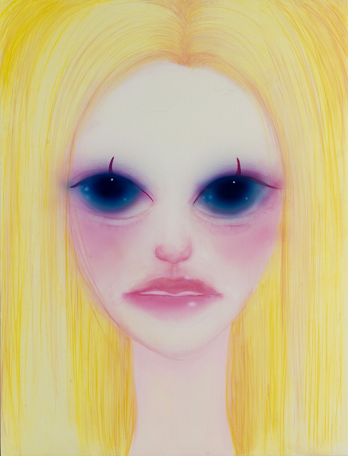 【獵物系列｜Barbie】 116.5x91cm Acrylic 亞麻畫布 2025