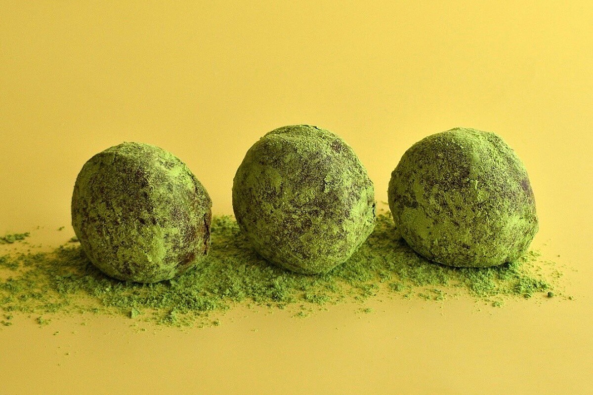 人氣的抹茶口味。