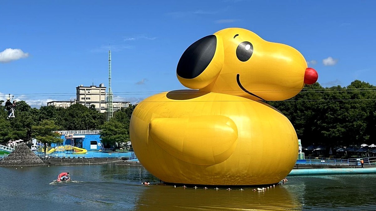 2025宜蘭童玩節最大亮點：18公尺高的「史努比鴨」登場