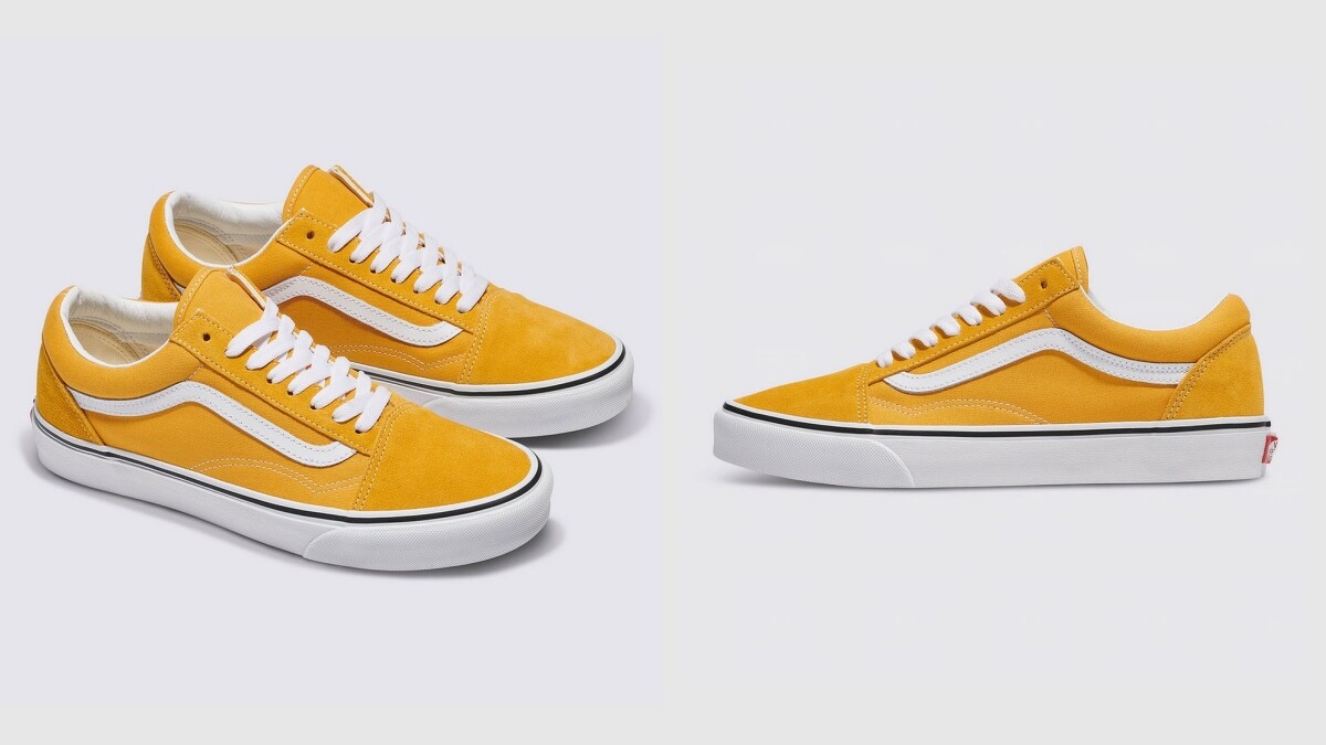 Vans Old Skool 男女款黃色滑板鞋 NT.2080