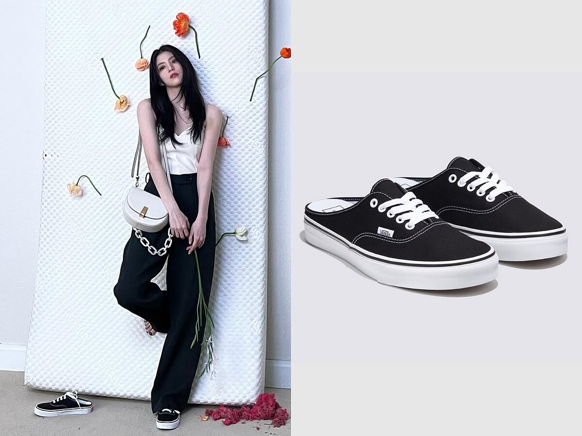 Vans UA Authentic Mule 男女款黑白色懶人拖鞋 NT.1680