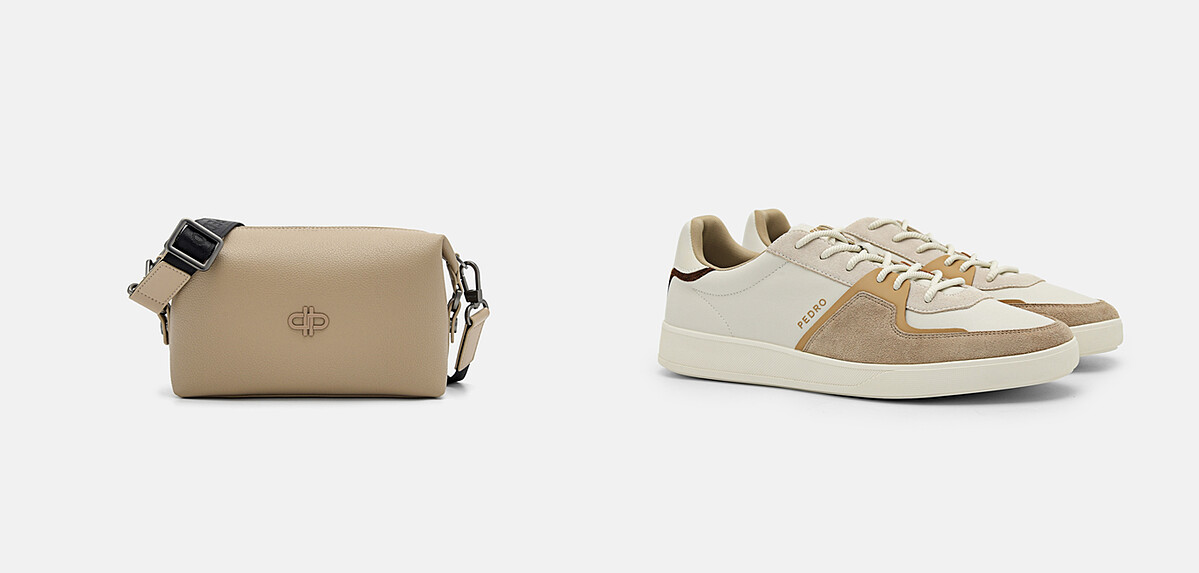 Icon單肩包，NT3,390、Icon Fleet運動鞋，NT3,190。