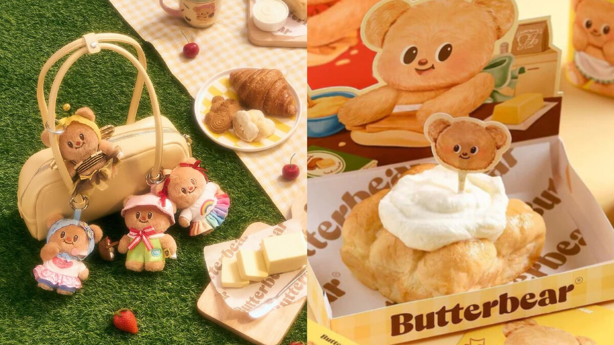 奶油小熊Butter Bear，Photo／IG@butterbear.th