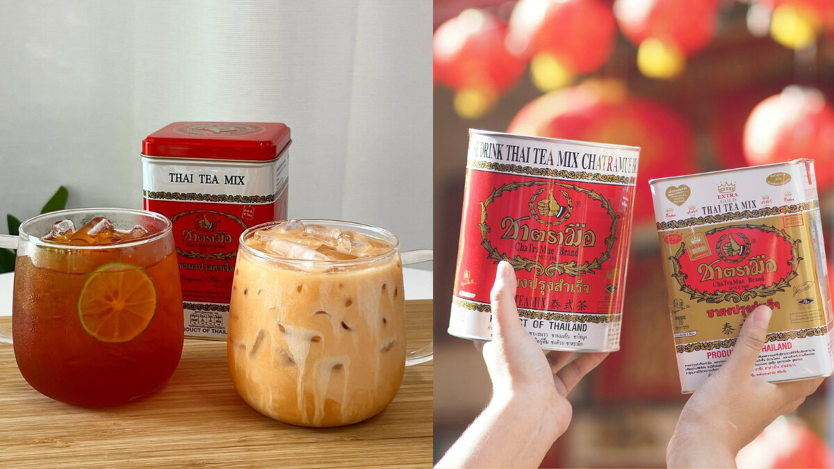 ChaTraMue 手標牌泰奶，Photo／ChaTraMue FB、IG