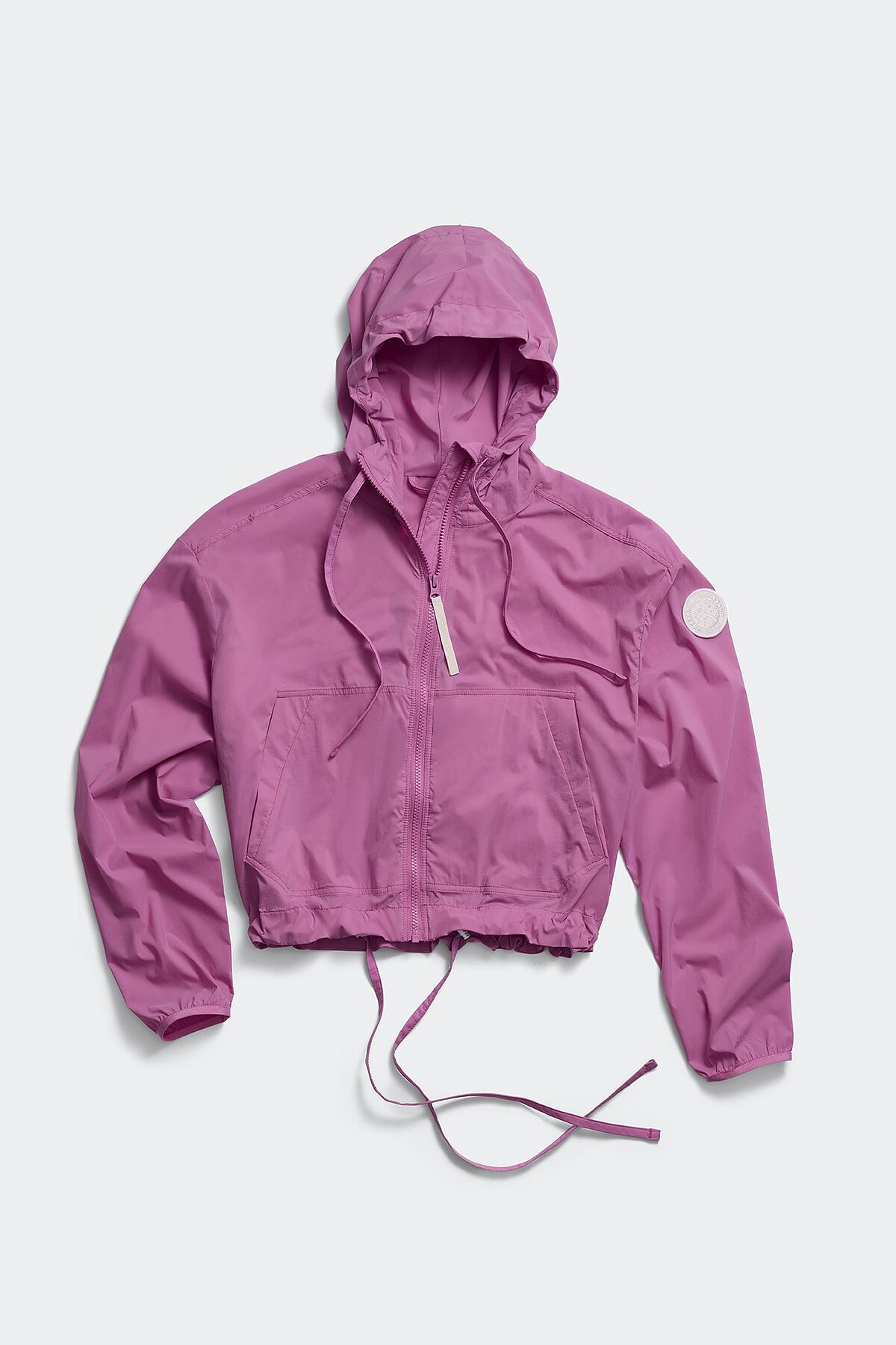 【Canada Goose】 Kaslo 短風衣-女款-暗洋紅色-$24,200 NTD 