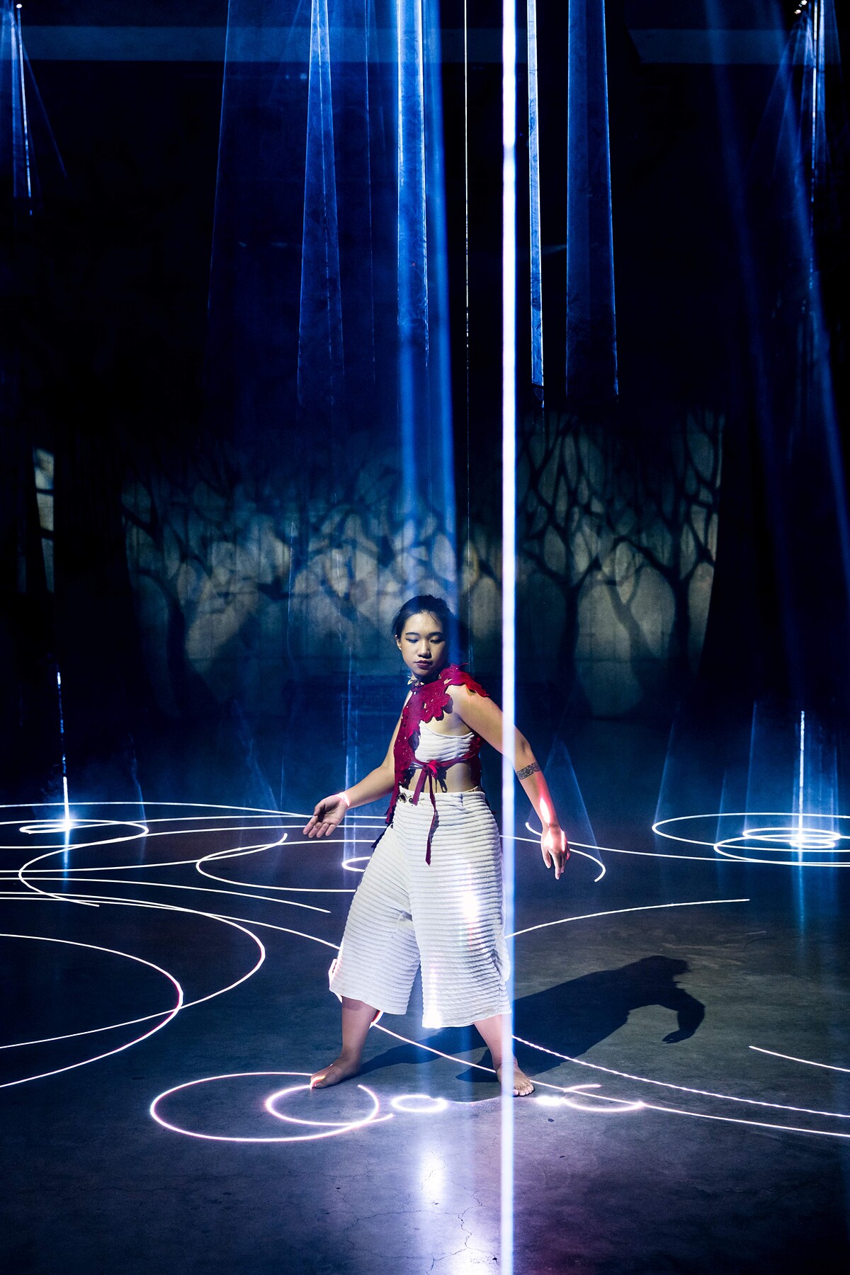 《遊林驚夢：巧遇Hagay》，展出於倫敦泰德現代美術館，2025，攝影：Kathleen Arundell