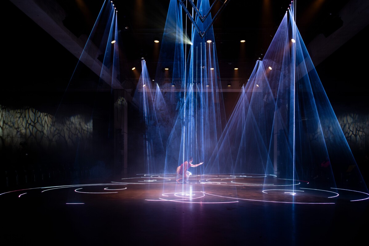 《遊林驚夢：巧遇Hagay》，展出於倫敦泰德現代美術館，2025，攝影：Kathleen Arundell