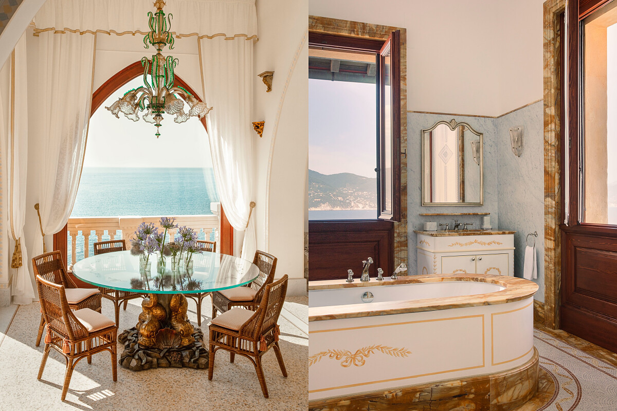 空間融合哥德與新藝術風格。