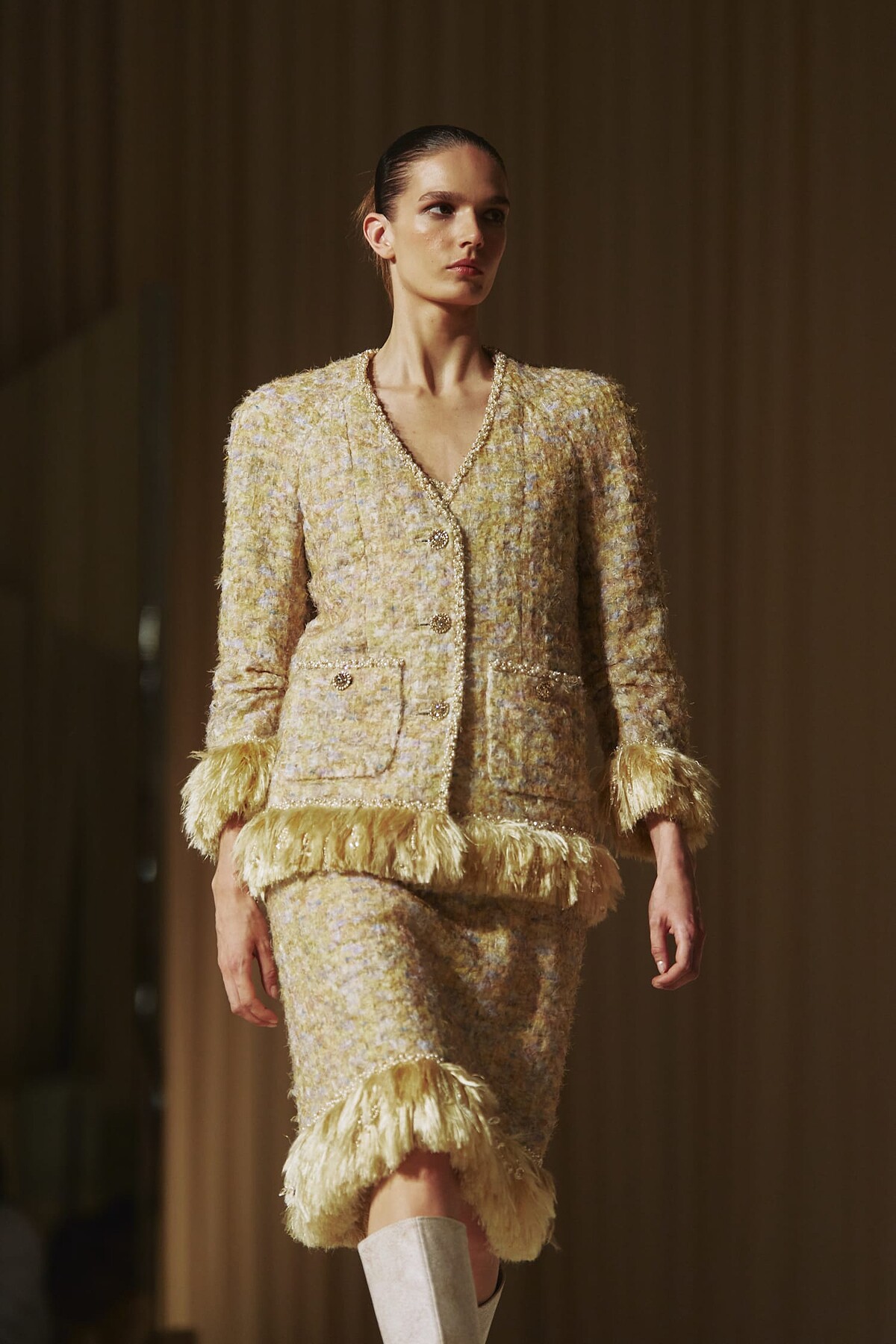 香奈兒 2025/26 秋冬高級訂製服系列。