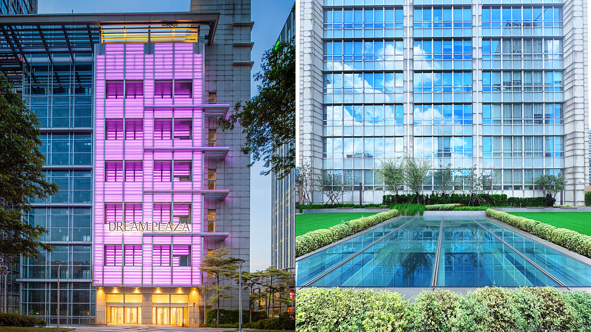 Dream Plaza外觀示意圖、頂樓空中花園「夢想的天空」