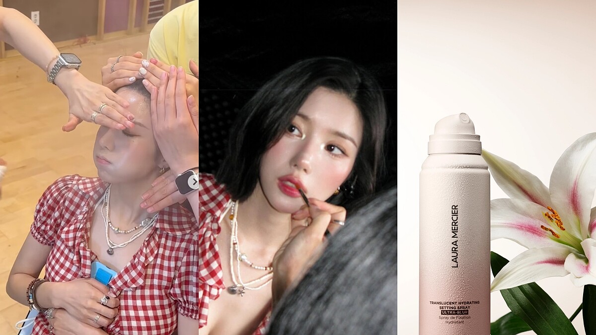 權恩妃WATERBOMB定妝噴霧被問爆！彩妝師公開妝容清單，玩水下大雨都不怕脫妝！