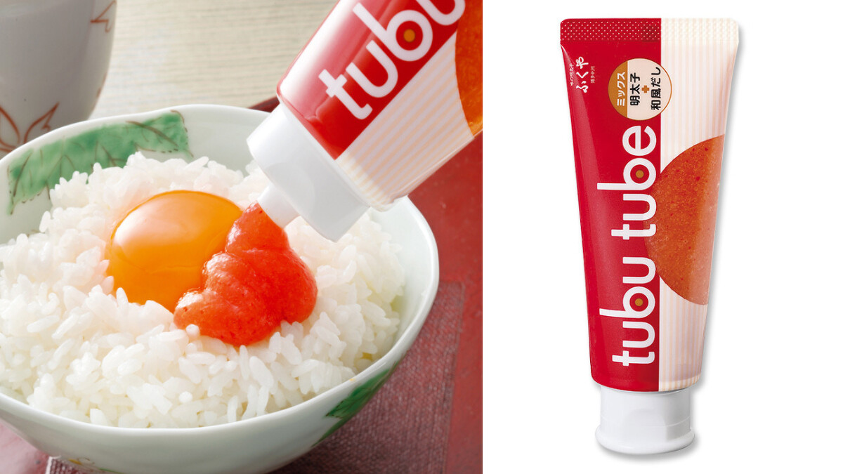 ふくや Tubu Tube 明太子醬，Photo／www.fukuya.com