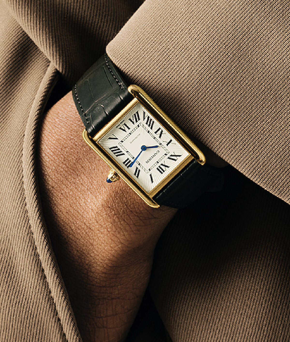 卡地亞經典錶款Tank Louis Cartier腕錶大型款