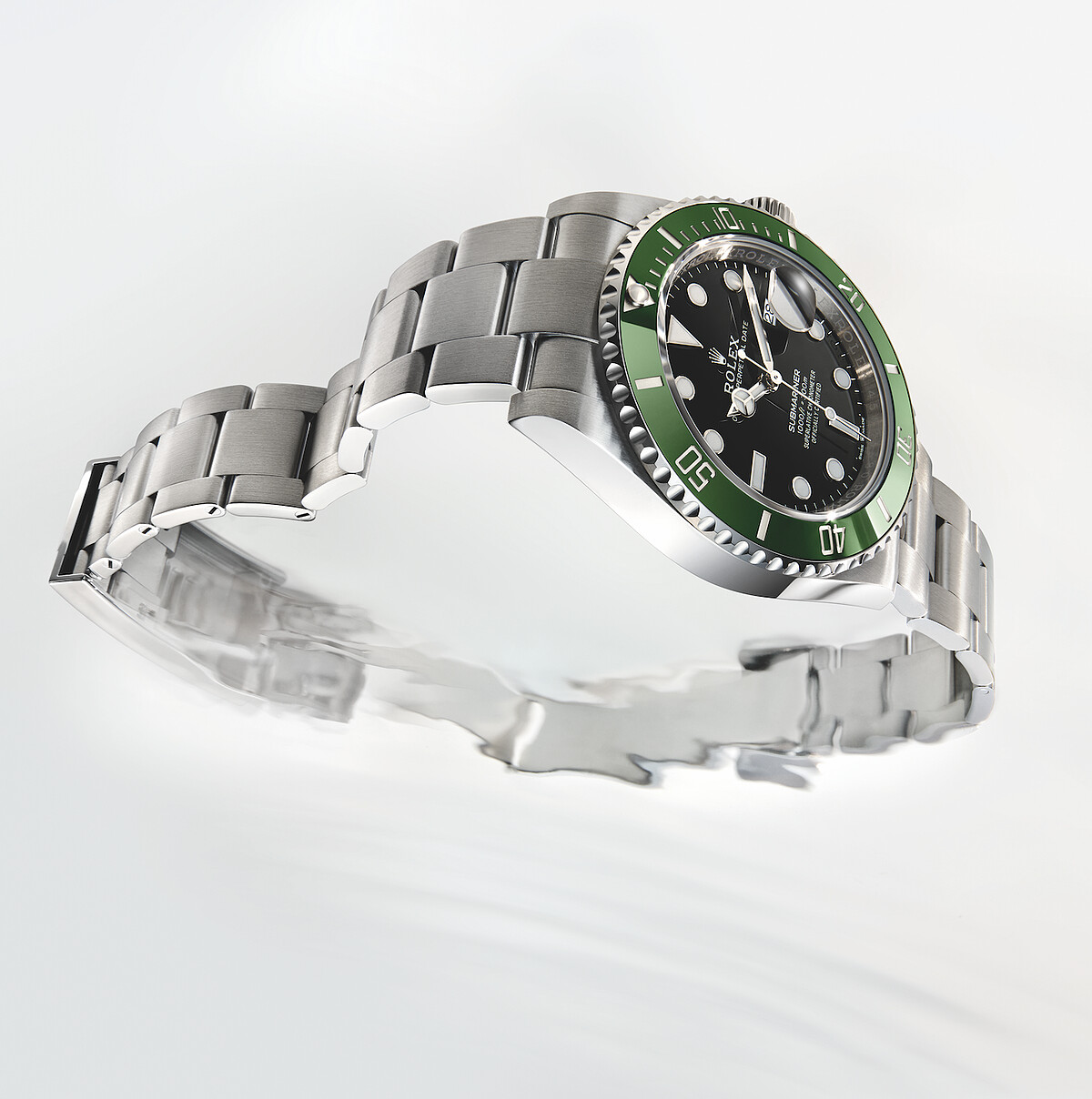 勞力士經典錶款Submariner Date 126610LV「綠水鬼」潛水腕錶