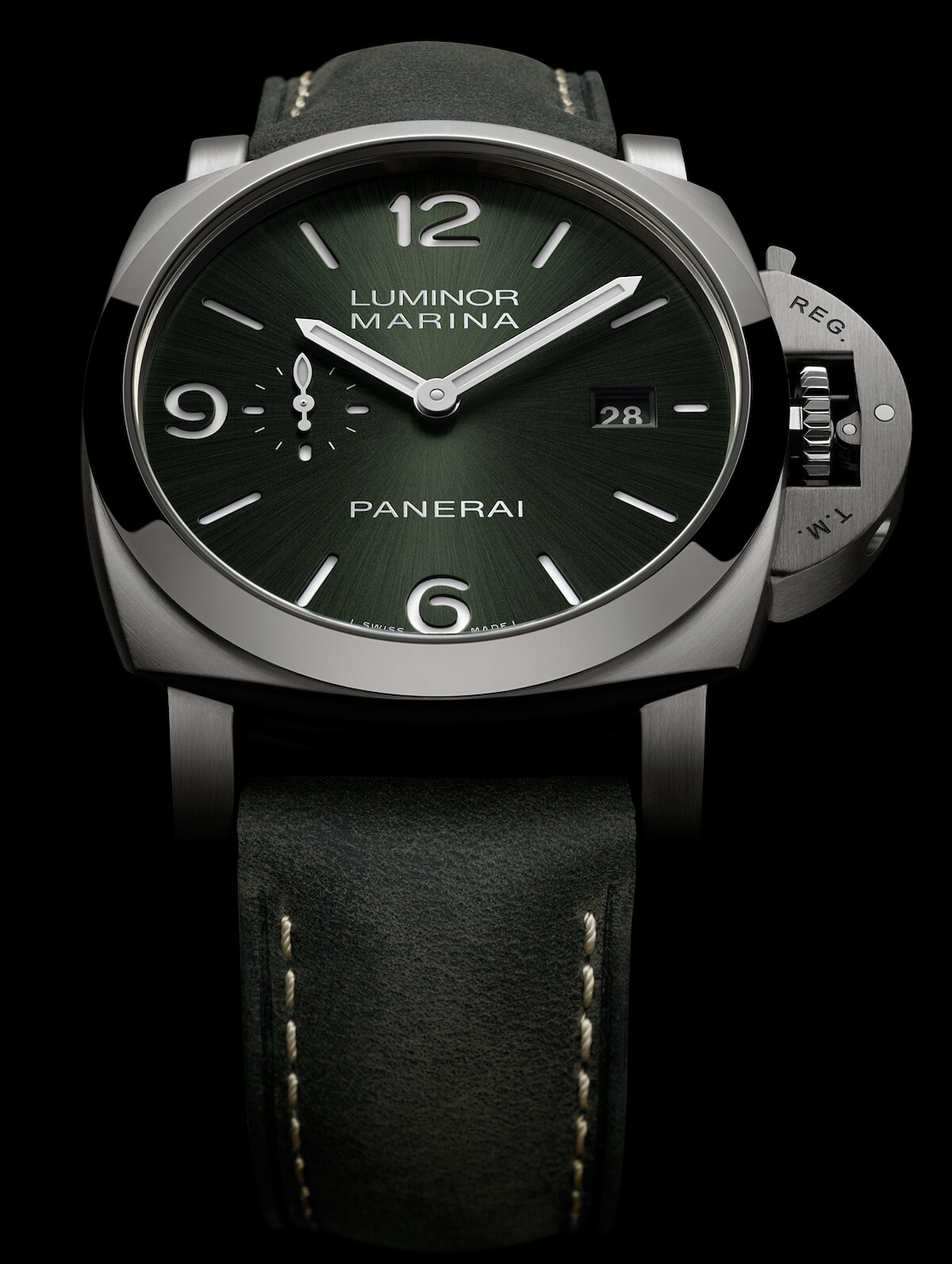 沛納海經典錶款Luminor Marina Titanio PAM03325鈦金屬腕錶