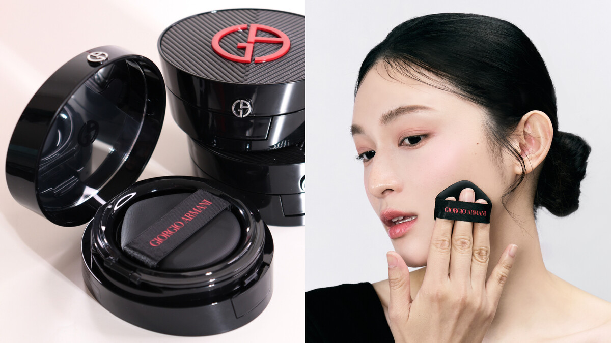 圖片來源: Armani Beauty & Instagram | 超持妝絲絨水慕斯無瑕氣墊粉餅 定價$3,100元