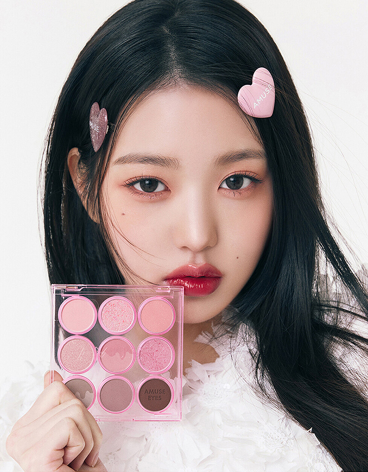 Amuse 9色眼影盤 #COOL ROSE，NT650