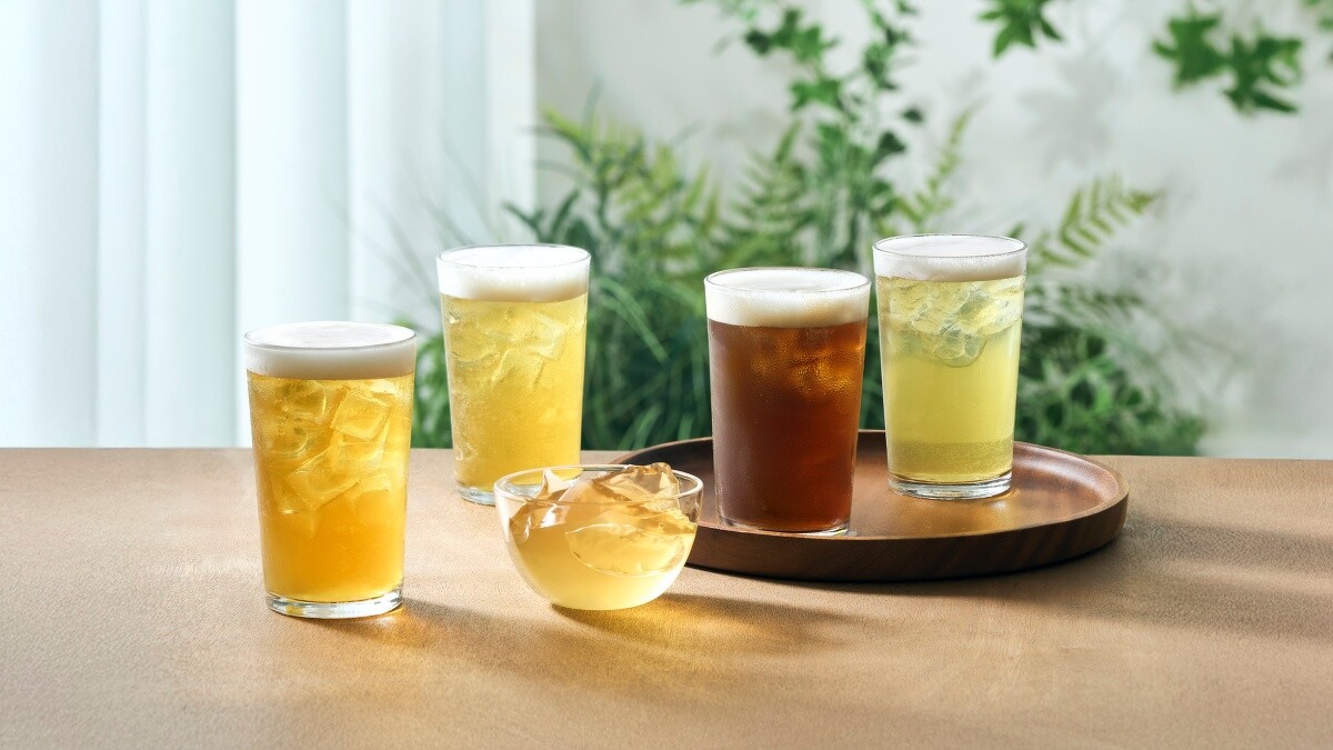 無印良品「cha POP UP STORE」手搖飲：原葉茶系列