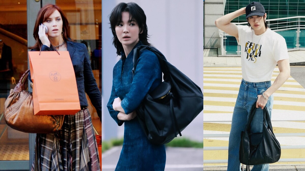 宋慧喬換上帥氣狼尾髮型搶先背上！FENDI間諜包回歸，千禧IT Bag今年有何不同之處？