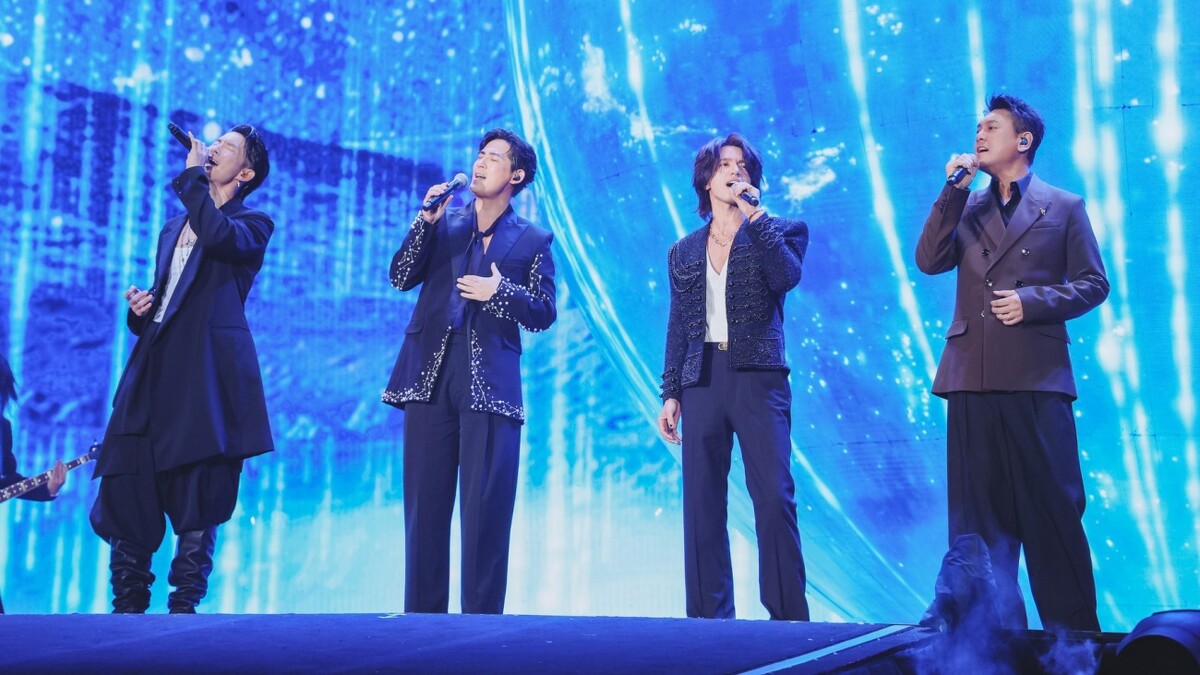 F4睽違12年在五月天演唱會上世紀合體