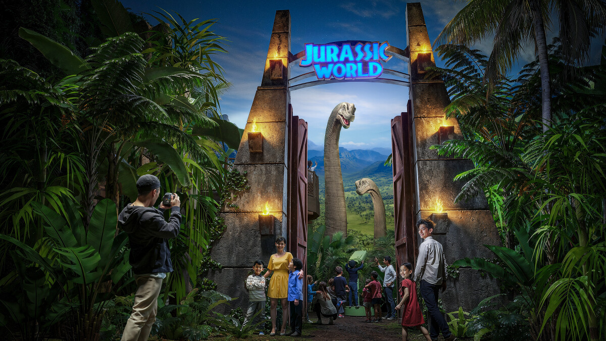 《侏羅紀世界：沉浸式體驗展》曼谷站示意圖