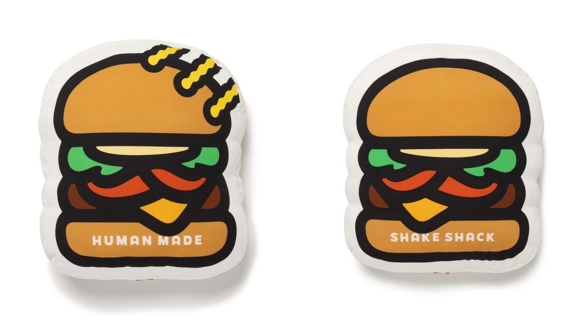 HM x SHAKE SHACK 漢堡抱枕 約NT.2763