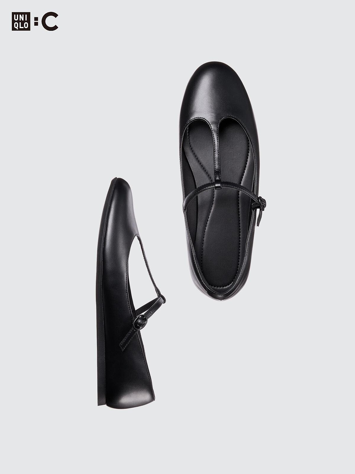 UNIQLO：C 2025秋冬T字帶芭蕾平底鞋