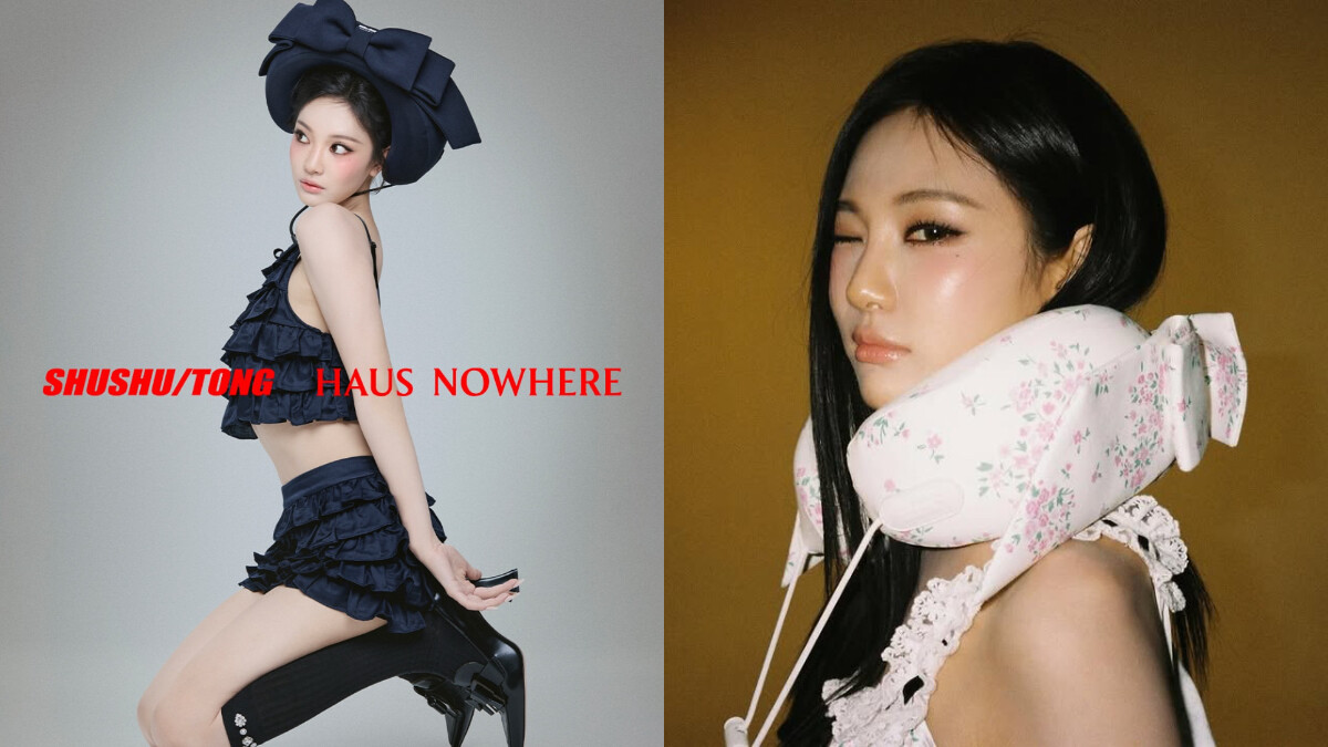 睡衣風寧寧太可愛！SHUSHU/TONG x Haus Nowhere夢幻聯名融化少女心，巨大髮箍其實是超Q頸枕