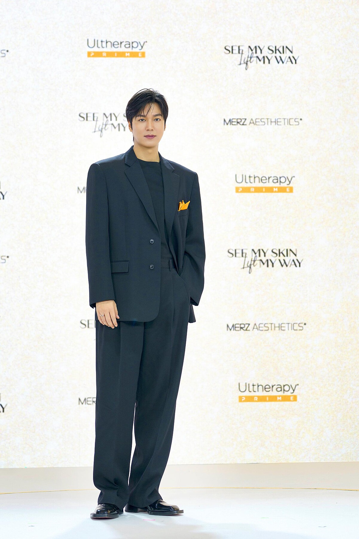 「美國音波 極透+」亞太區代言人李敏鎬出席首爾發表會現場