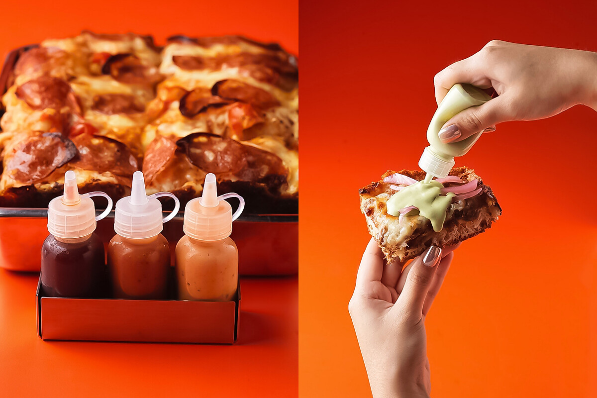 「SPC」用五款醬料為大家對風味厚重的披薩解套。