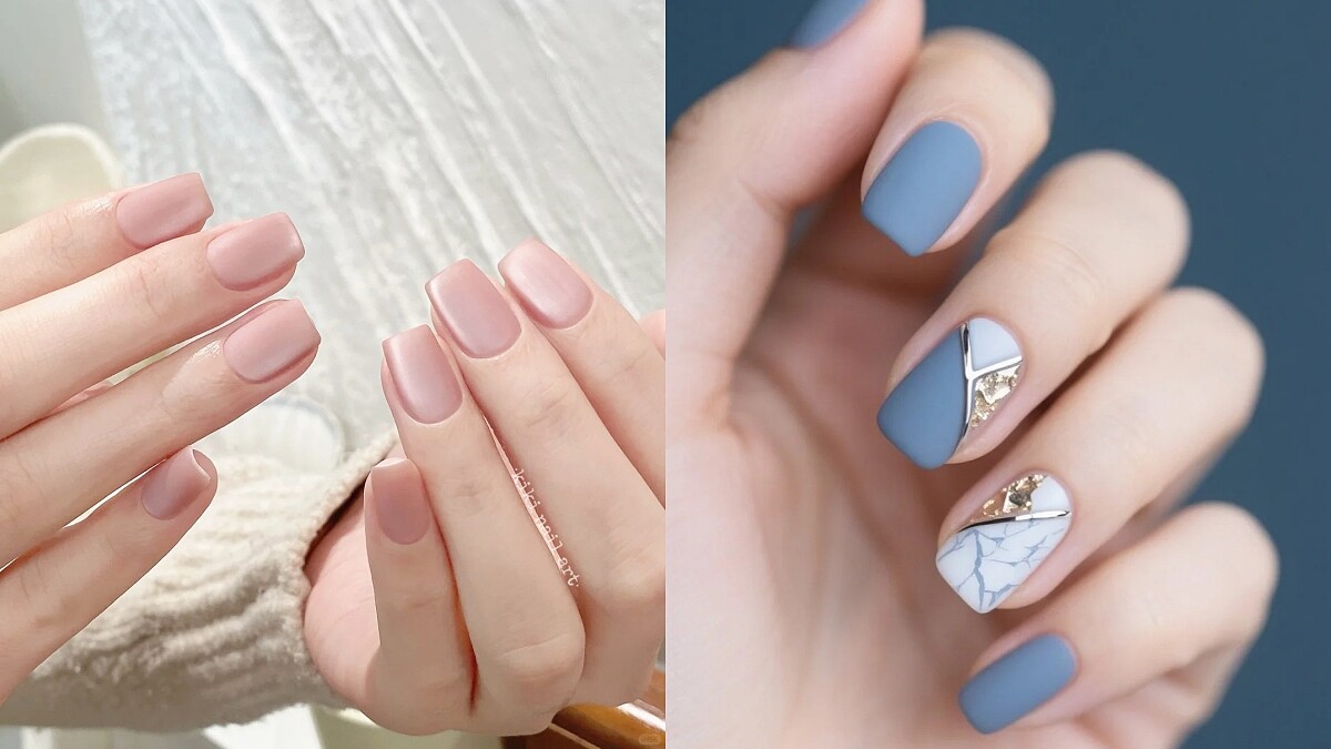 2025美甲推薦「霧面美甲」25款範本！想要低調優雅、時髦氣質必做