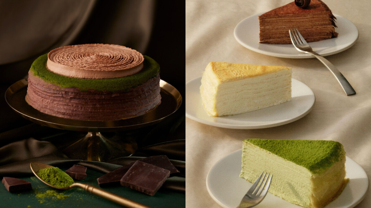 Lady M 2025父親節限定抹茶巧克力千層蛋糕