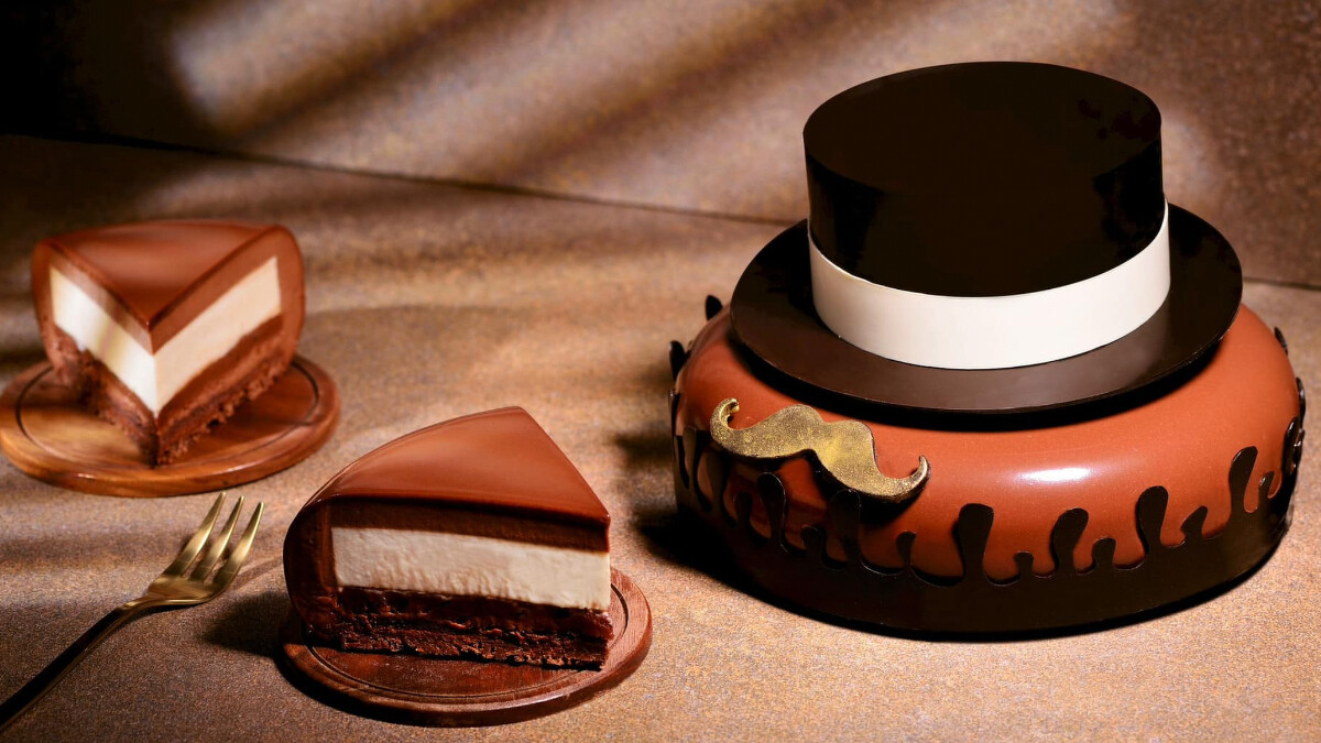 礁溪寒沐酒店2025父親節限定蛋糕「紳士PaPa」