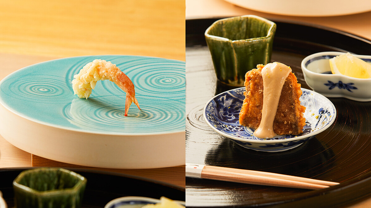 「元一天婦羅」午間套餐登場！19道旬令海陸天婦羅，白天也能享受奢華美食